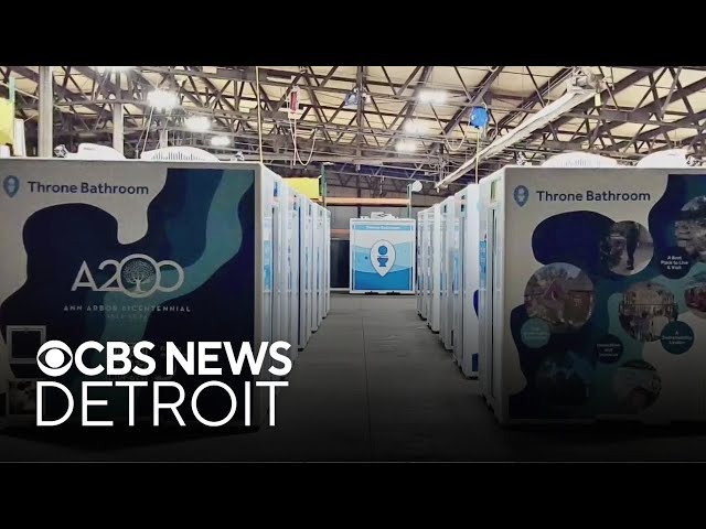 Ann Arbor installing free, portable public restrooms this week