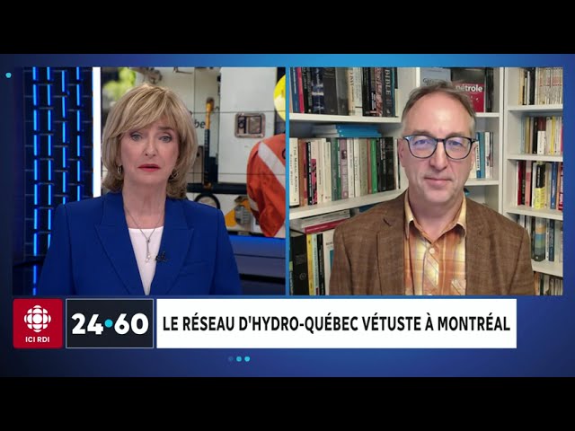 ⁣Le réseau d'Hydro-Québec vétuste à Montréal | 24•60