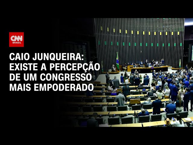 Caio Junqueira: Existe a percepção de um Congresso mais empoderado | CNN PRIME TIME