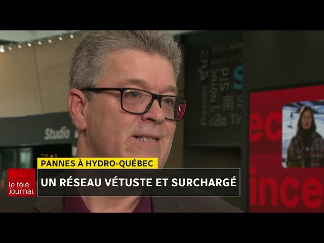 ⁣Hydro-Québec : le réseau dans un état « préoccupant »