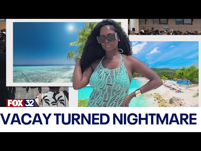 ⁣Chicago teacher's vacation turns to nightmare: Stranded on Curaçao for 3 days after flight fias
