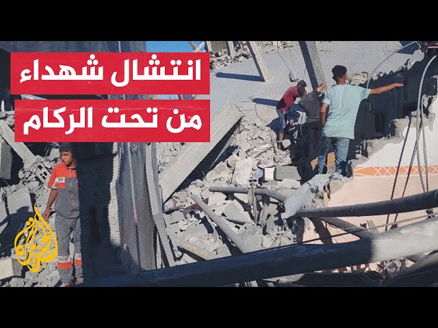 ⁣4 شهداء بينهم طفلان بقصف الاحتلال منزلا يؤوي نازحين جنوب مدينة خان يونس