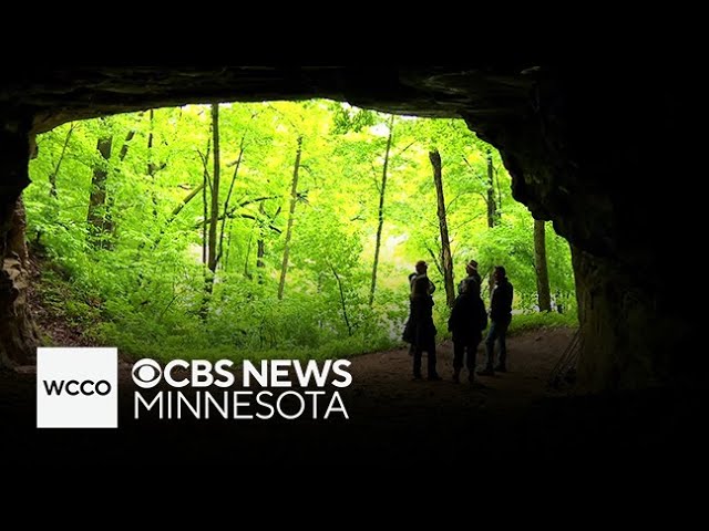 ⁣The rich history of Knapp's Cave along the St. Croix River