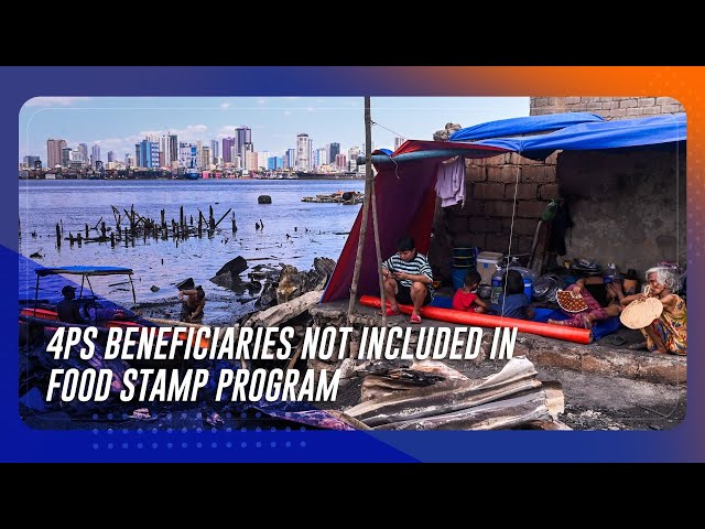 ⁣4Ps beneficiaries not included in food stamp program