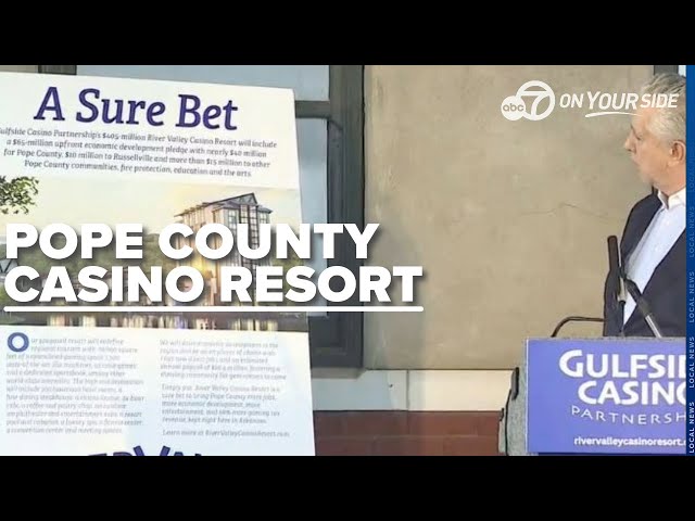 ⁣Gulfside Casino Partnership presents $405 million plan for casino resort in Pope County