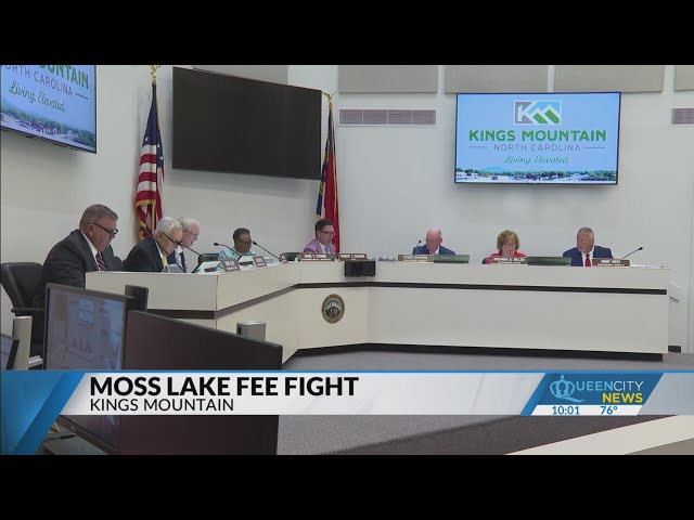 ⁣Kings Mountain official defends Moss Lake fee hikes