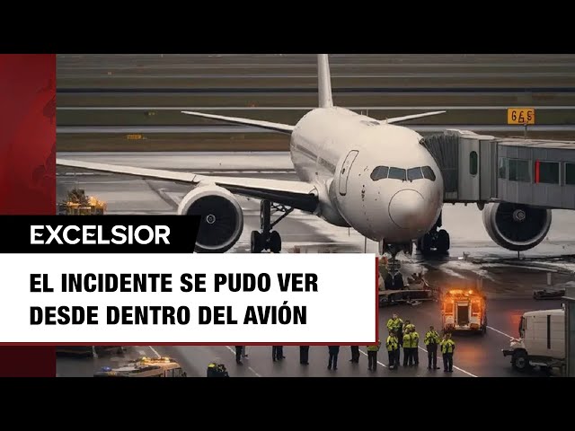 ⁣Una persona muere succionada por la turbina de un avión en aeropuerto de Ámsterdam