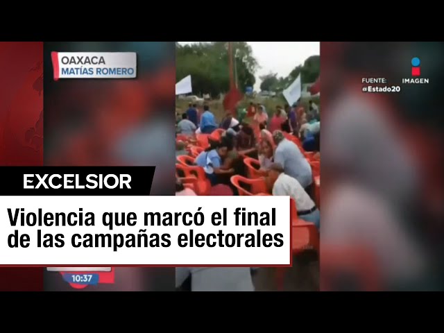 Dos Balaceras Marcan el Último Día de Campañas en México