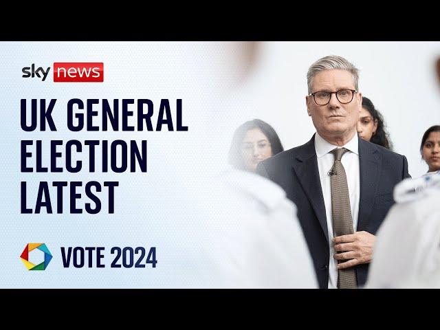 ⁣General election latest: Sir Keir Starmer to launch Labour's campaign in Wales