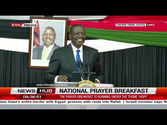 ⁣21st National Prayer Breakfast: President Ruto's speech