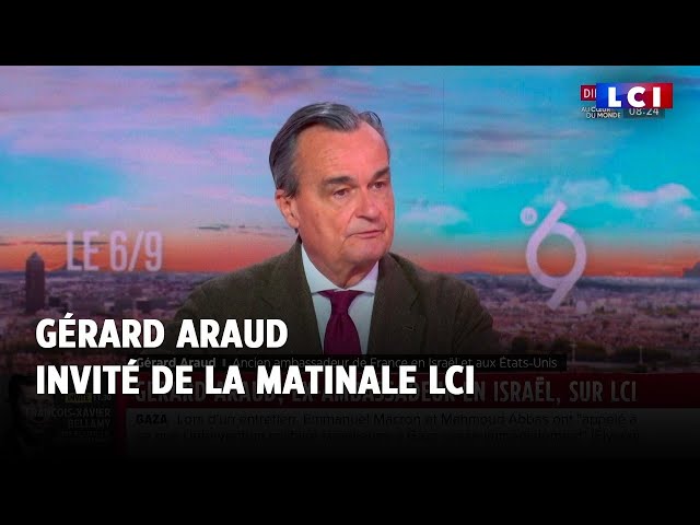 "Aucune donnée de droit ne pèse en relations internationales" : Gérard Araud
