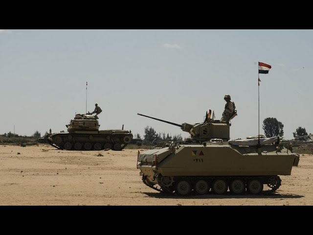 ⁣Israel toma el control de un corredor estratégico en la frontera entre Gaza y Egipto