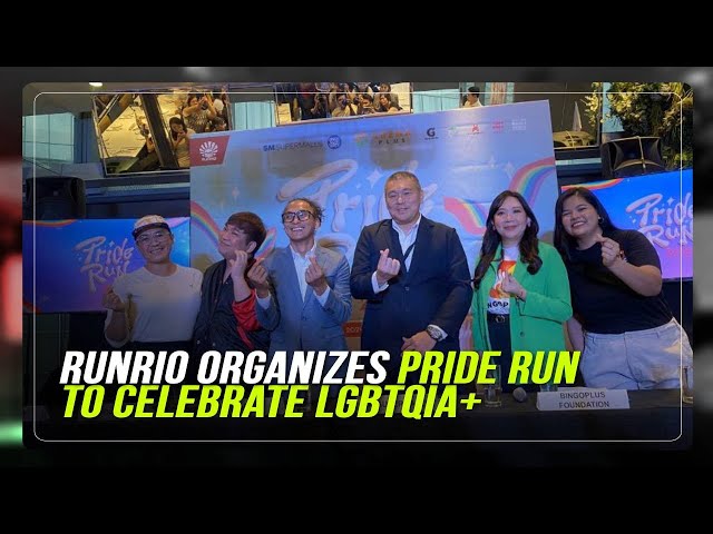 RUNRIO organizes Pride Run to celebrate LGBTQIA+ | ABS-CBN News