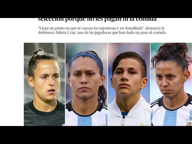⁣Démission de 4 footballeuses argentines: "Basta" au machisme • FRANCE 24