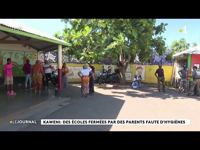 ⁣Kaweni : des écoles fermées par des parents faute d'hygiène