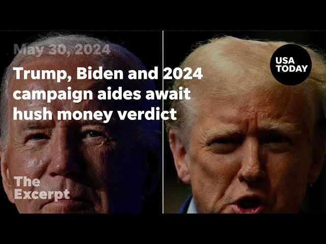 ⁣Trump, Biden and 2024 campaign aides await hush money verdict | The Excerpt
