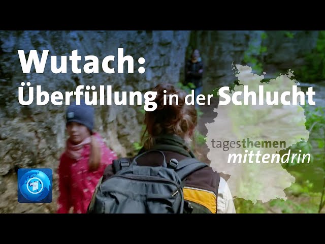 Wutach: Überfüllung in der Schlucht | tagesthemen mittendrin