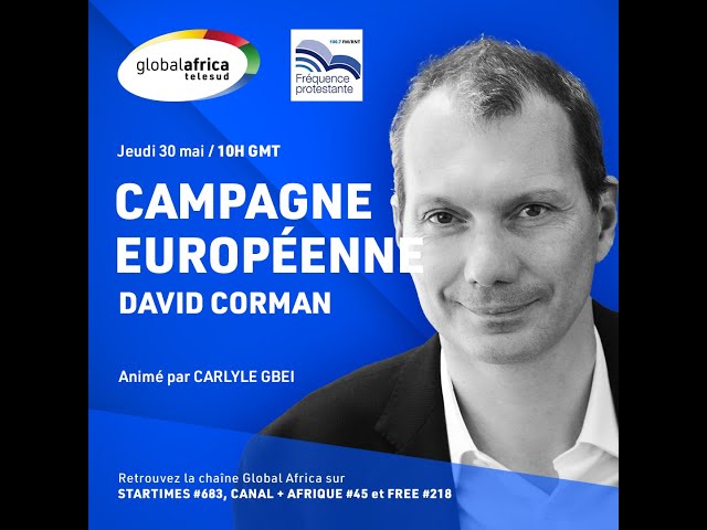 ⁣La campagne européenne avec David Corman et Fréquence protestante