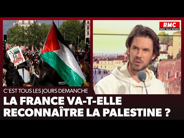 ⁣Arnaud Demanche : La France va-t-elle reconnaître la Palestine ?