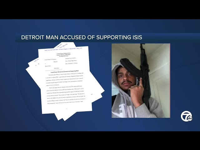 ⁣Detroit man allegedly supporting ISIS charged for trying to send group funds