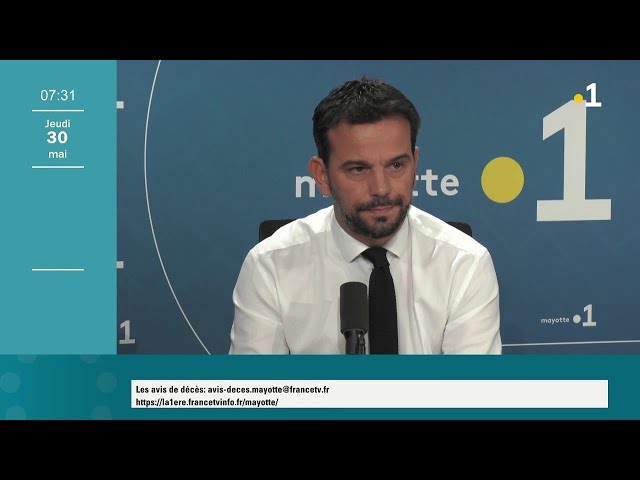 ⁣Zakweli : Olivier Brahic, directeur de l'Agence Régionale de Santé de Mayotte