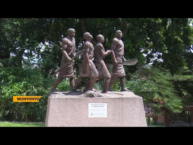 ⁣Munyonyo Martyrs shrine - The story of the Martyrs' journey to Namugongo originates here