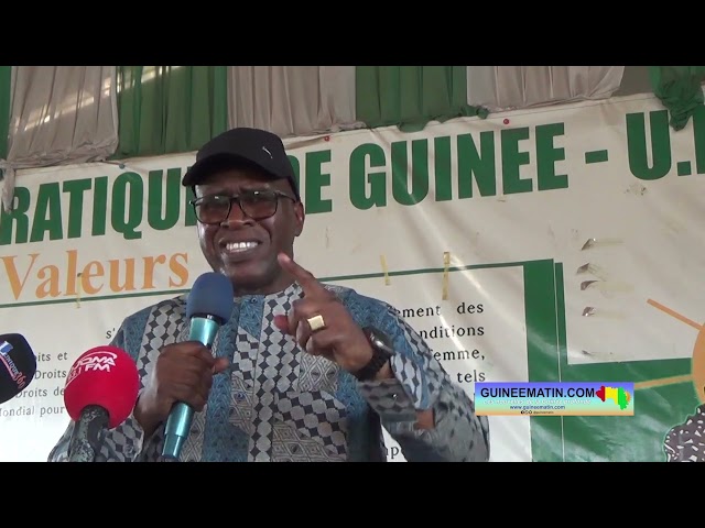 ⁣Confiscation du pouvoir par la junte du CNRD : Fodé Oussou Fofana au siège de l'UFDG, 27 avril 