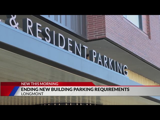 ⁣Longmont to do away with parking minimums
