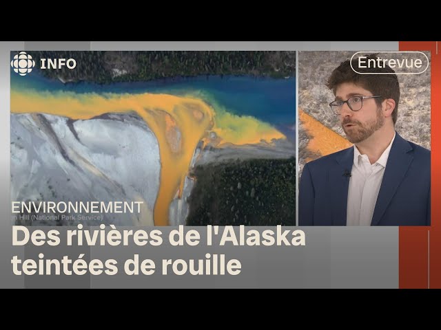 ⁣Alaska : des rivières virent à l'orange | D'abord l'info