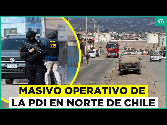 Masivo operativo de la PDI en Tarapacá: Desarticulan peligrosa banda que distribuida droga