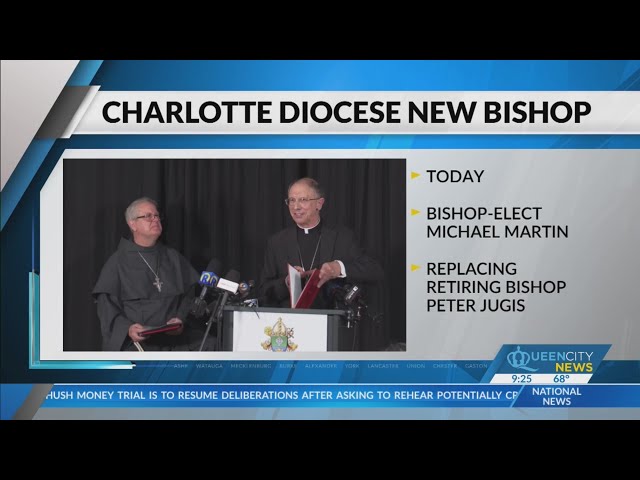 ⁣Charlotte Diocese welcomes new bishop