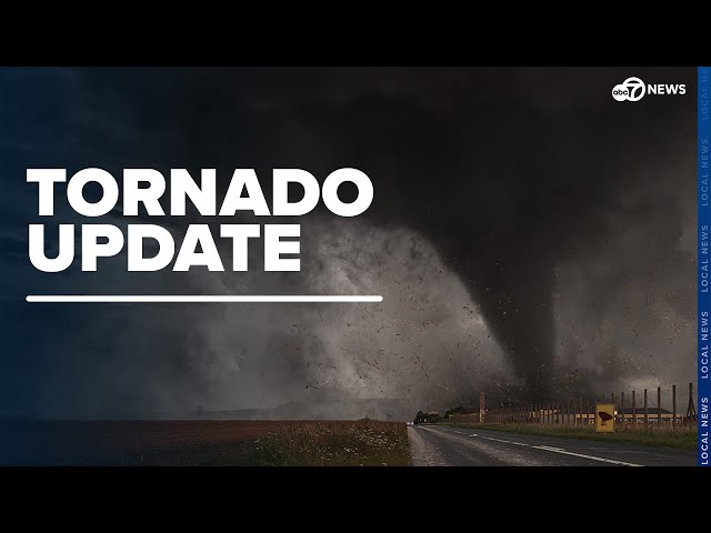 ⁣Key updates on Sunday's Tornado Outbreak