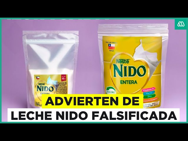 ⁣Alertan por leche Nido falsificada: ¿Cómo identificar el producto original?