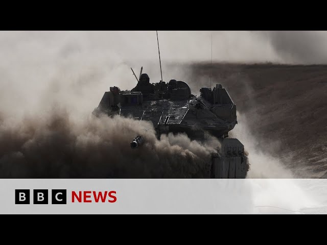 ⁣Israel extends control of Gaza's entire land border | BBC News