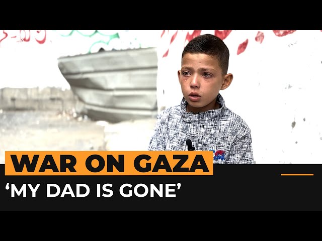 ⁣Boy whose father burned to death in Rafah attack speaks to Al Jazeera | Al Jazeera Newsfeed