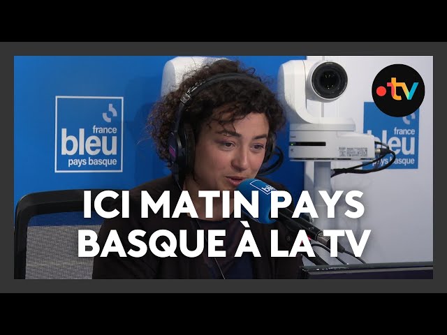 ⁣Lancement de la matinale Ici Matin par France Bleu Pays basque et France 3