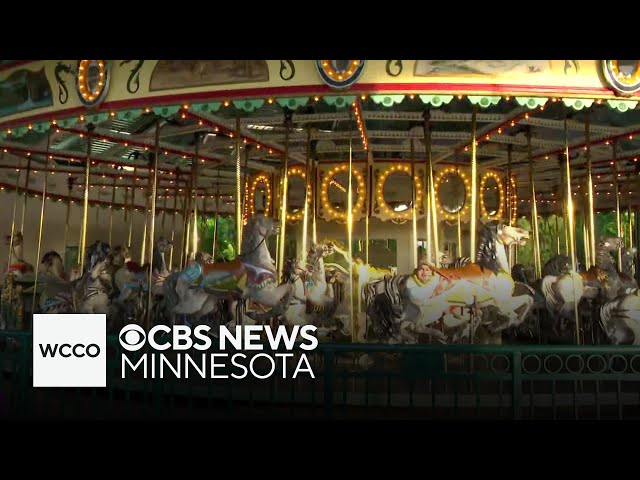 ⁣Como Zoo’s 110-year-old carousel now open