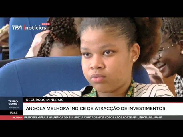 Recurso Minerais - Angola melhora índice de atracção de investimentos