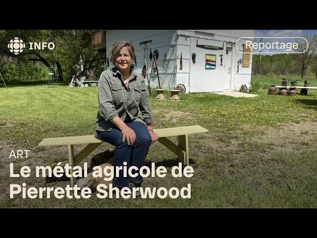 ⁣Les nouvelles créations en métal agricole de Pierrette Sherwood