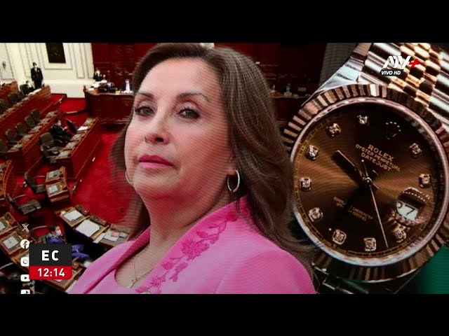 ⁣Dina Boluarte presenta denuncia ante el TC buscando anular el 'caso Rolex'