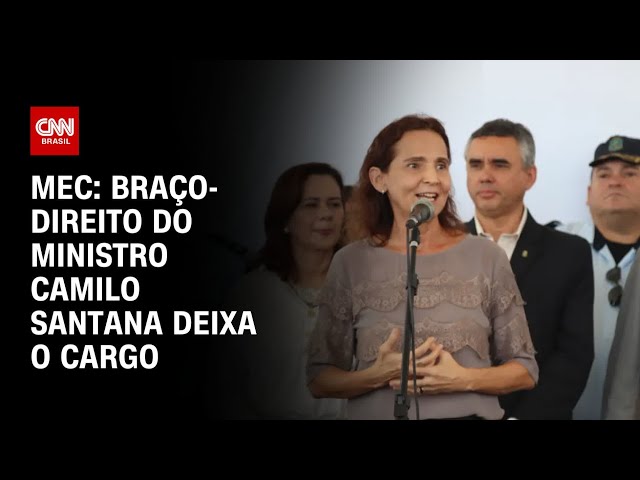 ⁣MEC: Braço-direito do ministro Camilo Santana deixa o cargo | BRASIL MEIO-DIA