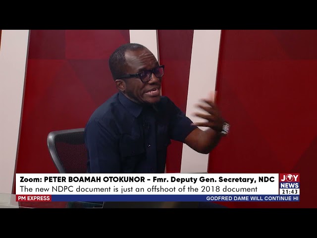 ⁣The national development plan must be detailed to ensure accountability -  Peter Boamah Otokunor.
