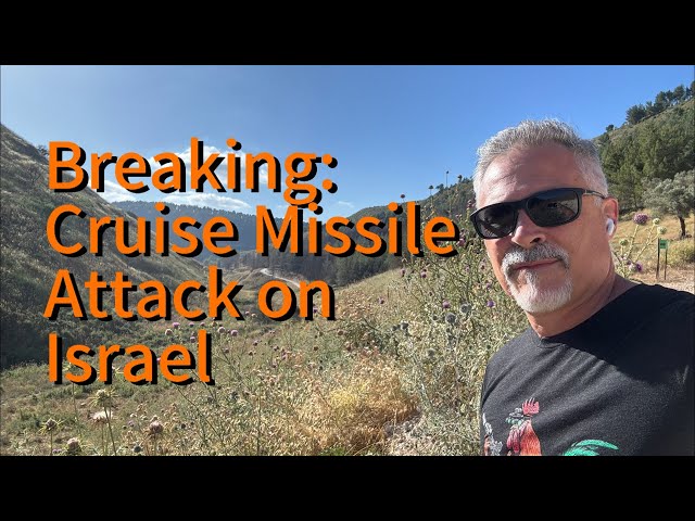 ⁣LIVE Breaking:  Cruise Missile Attack on Israel