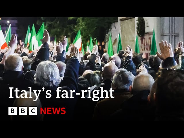 ⁣Italy’s PM says fascism is ‘consigned to history’ - not everyone is so sure | BBC News
