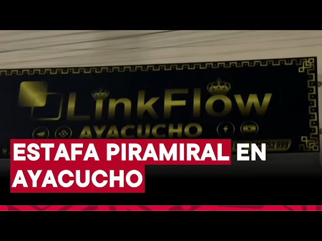 ⁣Ayacucho: pobladores denuncian ser víctimas de estafa piramidal
