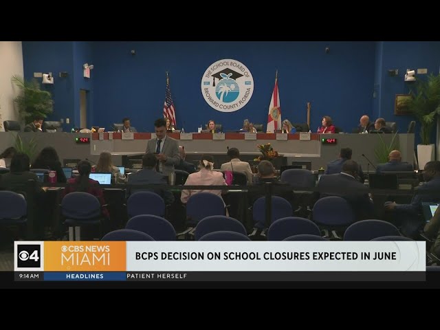 Broward schools decision on school closings expected in June