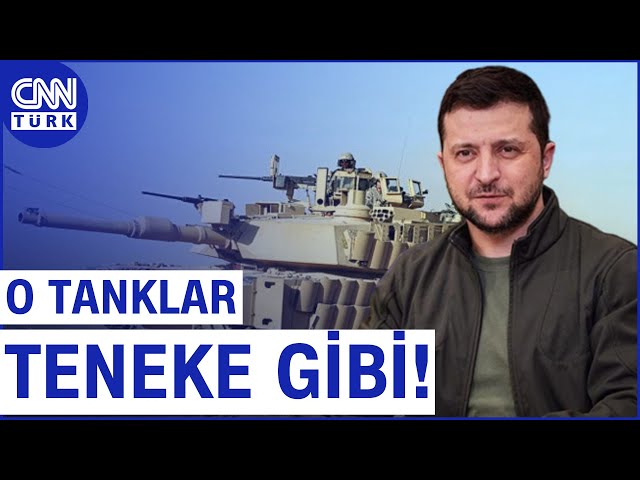 Ukrayna, ABD'yi Çok Kızdıracak! ABD Tanklarına 'TENEKE GİBİ' Dediler...