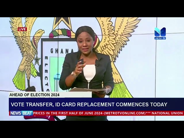 ⁣Vote transfer, ID replacement commences today