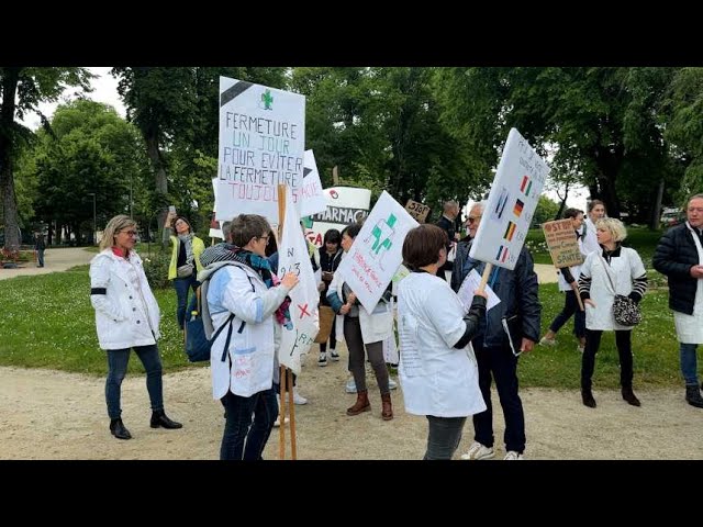 ⁣Les pharmaciens se mobilisent, les officines fermées en Haute-Marne