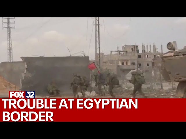⁣Israel at war: Trouble at the Egyptian border
